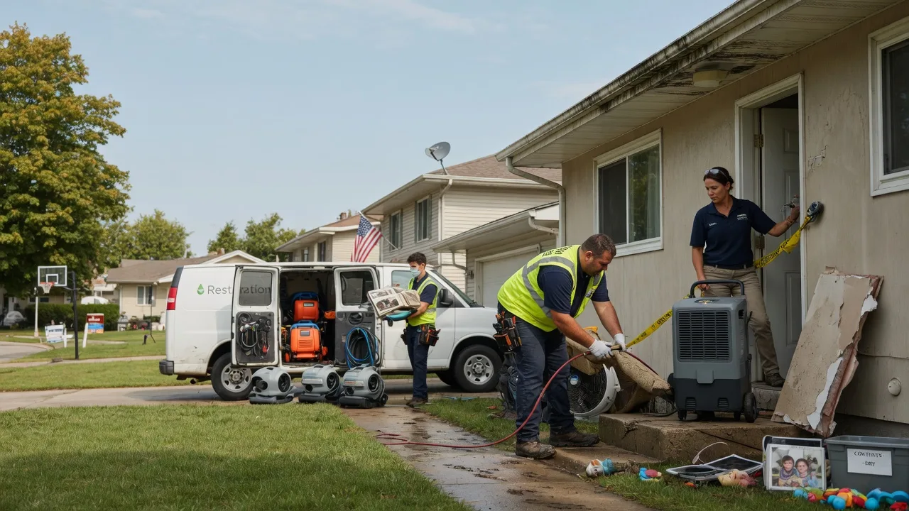 Water Damage Restoration in South Fork, PA near me